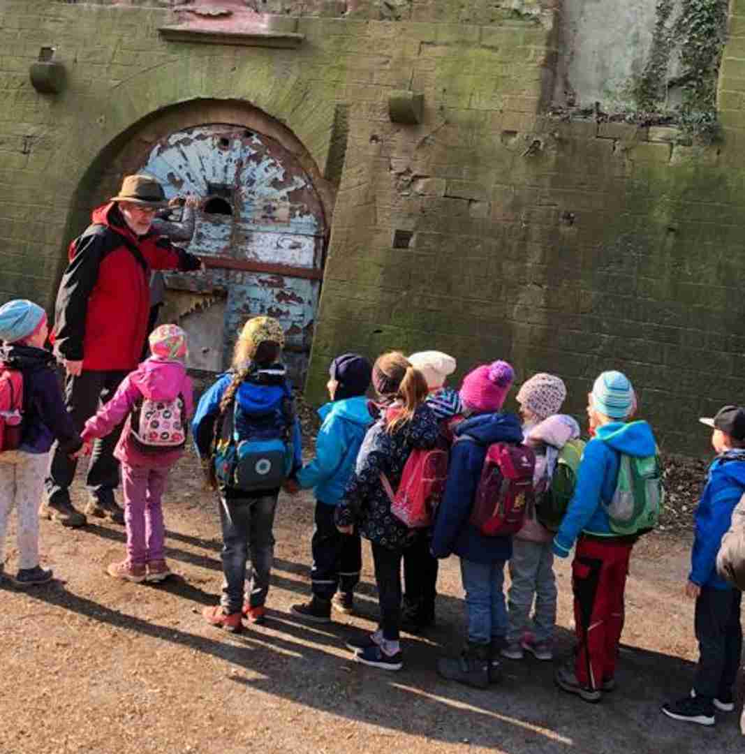 Kindergärten unterwegs auf Umstadt´s sagenhaften Wanderwegen